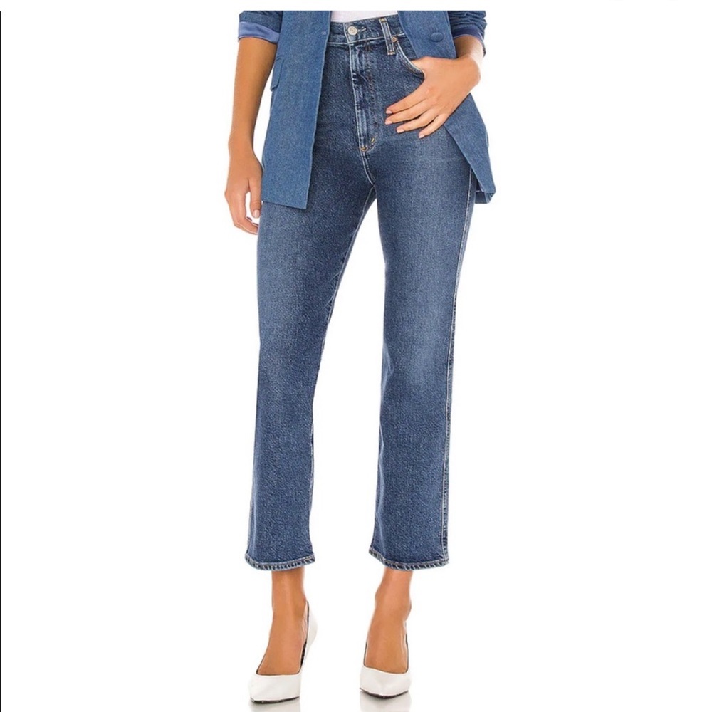 AGOLDE Pinch Waist High Rise Kick Flare in SIze 30